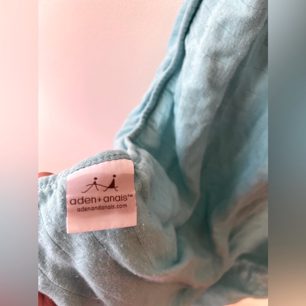 Aden + Anais Sleepsack Wearable Blanket‎ Blue Baby Infant Toddler Size Large - Picture 8 of 10